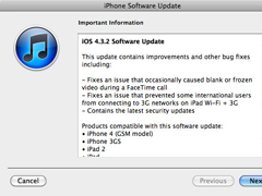 Apple  iOS 4.3.2