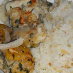 Рецепты простых бдюд из рыбы: Камбала с рисом и овощами