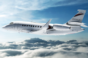 Аренда Falcon 2000LX: французский бизнес-джет с дальностью 7408 км
