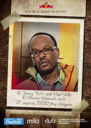 Легендарный продюсер и диджей DJ Jazzy Jeff впервые в России и в Нижнем Новгороде! Легендарный продюсер и диджей DJ Jazzy Jeff впервые в России и в Нижнем Новгороде!