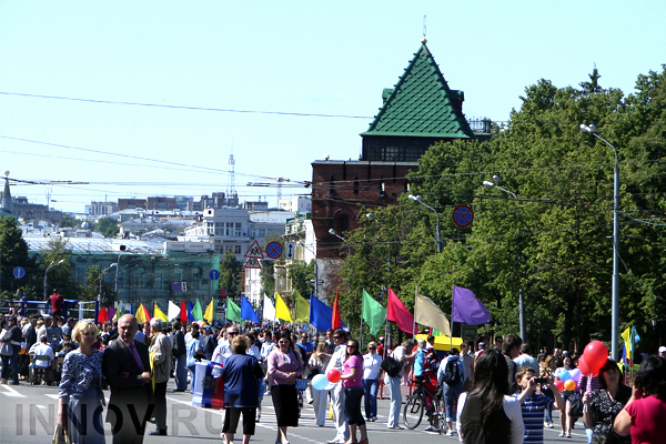 Программа мероприятий на день России / день города в Нижнем Новгороде в 2015 году