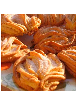 Рецепт: Печенье через мясорубку