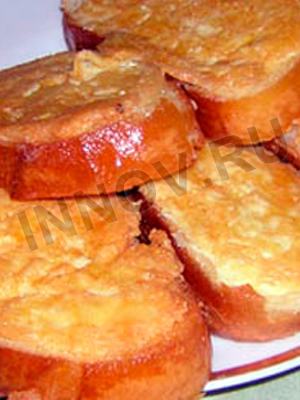 Закуски: Оригинальные горячие бутерброды 