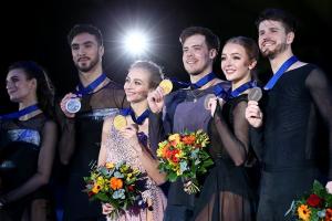 Российские фигуристы впервые за 14 лет завоевали все золото на чемпионате Европы