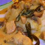 Простые рецепты из курицы: Куриные грудки, жареные с фасолью