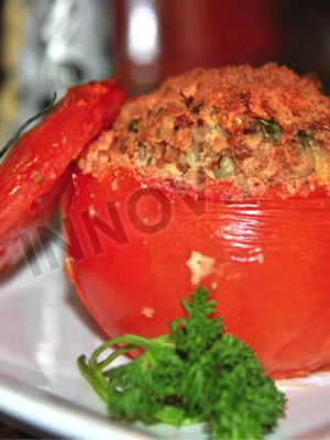 Вкусные закуски: Фаршированные помидоры
