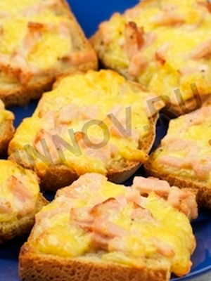 Оригинальные закуски: Тосты с квашеной капустой