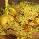 Простые вторые блюда из мяса: Плов