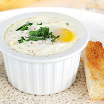 Горячие закуски:  "Кокот"