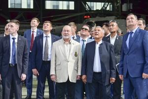 Достижения Российского вертолетостроения представили королю Малайзии в Казани