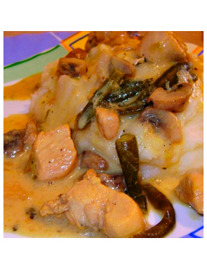 Простые рецепты из курицы: Куриные грудки, жареные с фасолью