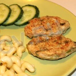 Куриные котлеты со стручковой фасолью