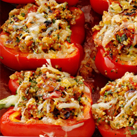 Закуски: Фаршированные перцы