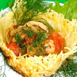 Быстрые рецепты: Сырные корзиночки