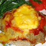 Простой рецепт вкусного мяса: "Гнездышки из фарша"