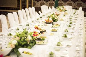 Проведение праздника в формате банкета