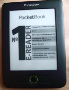 Для влюбленных в книги или обзор PocketBook Basic 611