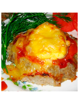 Простой рецепт вкусного мяса: "Гнездышки из фарша"