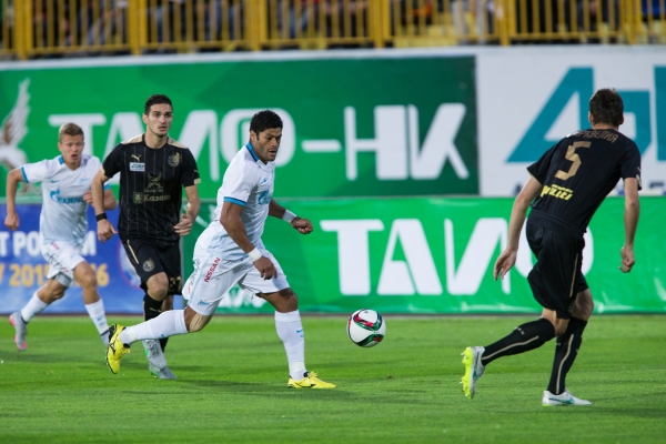 «Рубин» уступил «Зениту» в матче чемпионата России