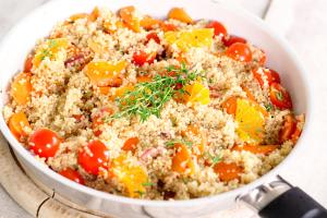 Каша из разных круп с курятиной