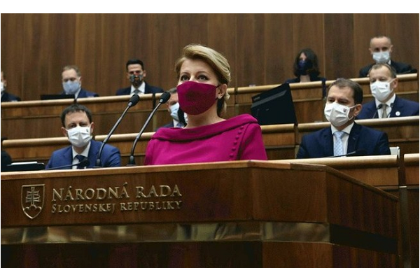 Президент Словакии Зузана Чапутова ушла на карантин из-за коронавируса