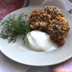 «Ёжики» из рубленого мяса