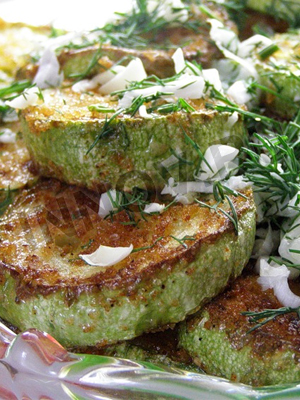 Закуски: Кабачок в кляре