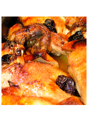 Интересные рецепты из курицы: Тажина с курицей и грушами