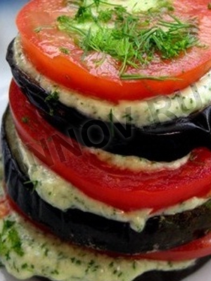 Овощные закуски: Баклажаны