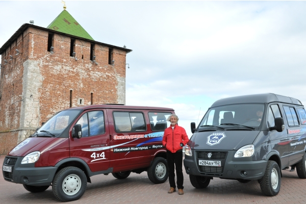 Из Нижнего Новгорода в Оймякон стартовала автомобильная экспедиция