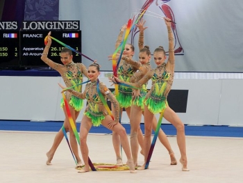 Российская сборная по художественной гимнастике взяла золото на чемпионате Европы 2012!
