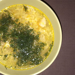 Кудрявый суп с вермишелью и курицей
