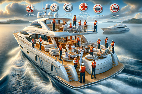 Морской этикет на яхте: основные правила безопасности и поведения