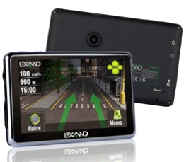 Первый гибридный автогаджет Lexand: GPS-навигатор со встроенным регистратором 