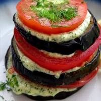 Овощные закуски: Баклажаны