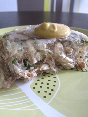 Вкусный холодец с мясом и курицей