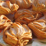 Рецепт: Печенье через мясорубку