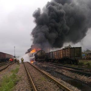 ГЖД подсчитывает сумму ущерба от пожара