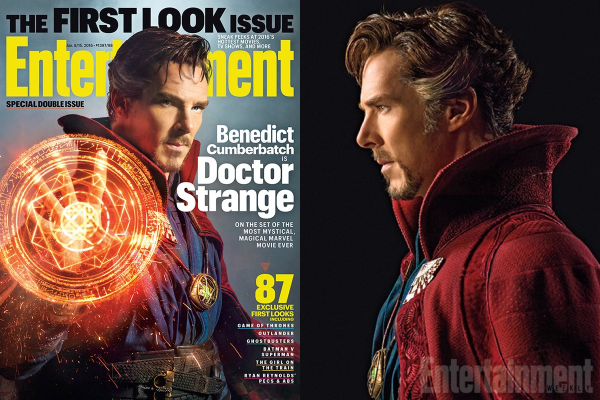 Первый концепт-арт Бенедикта Камбербэтча в роли Доктора Стренджа представила Marvel