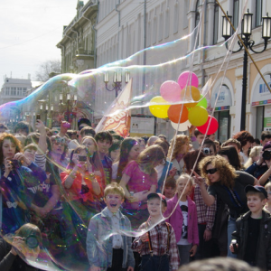Парад мыльных пузырей DreamFlash пройдёт в Нижнем Новгороде