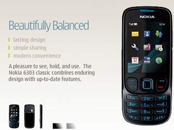 Nokia 6303 Classic.    