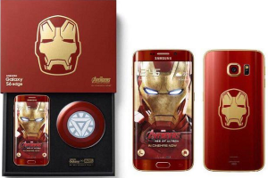 Оформленный в цветах «Железного человека» смартфон Samsung продан за рекордную сумму