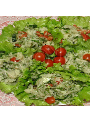 Рецепты для диабетиков: Овощной салат «5 по 200»