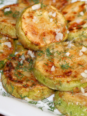 Вкусные закуски: Закуска из кабачков