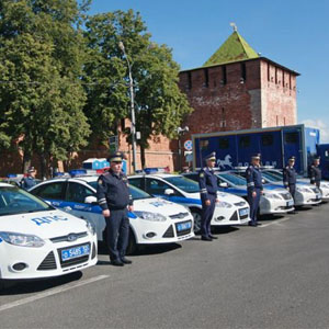 В Нижнем Новгороде обновили автопарк МВД