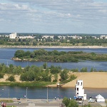 Пляжи Гребного канала в Нижнем Новгороде очищают от мусора