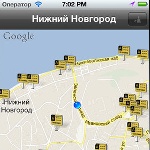 Нижегородский транспорт в iPhone
