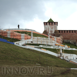 Чкаловскую лестницу откроют 1 сентября