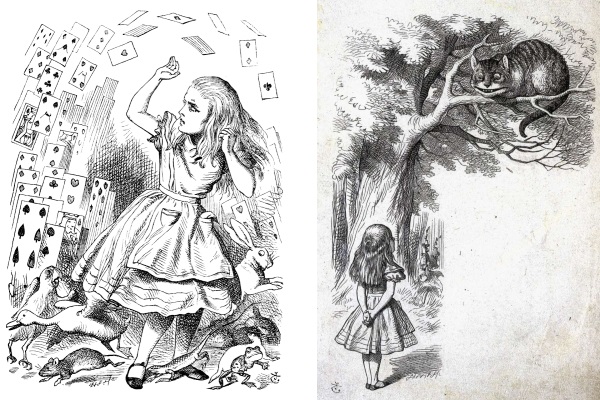 Рисунки льюиса кэрролла