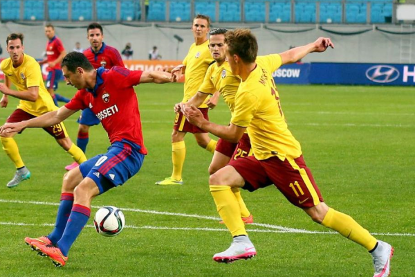 ЦСКА не смог одолеть пражскую «Спарту» в матче Лиги чемпионов